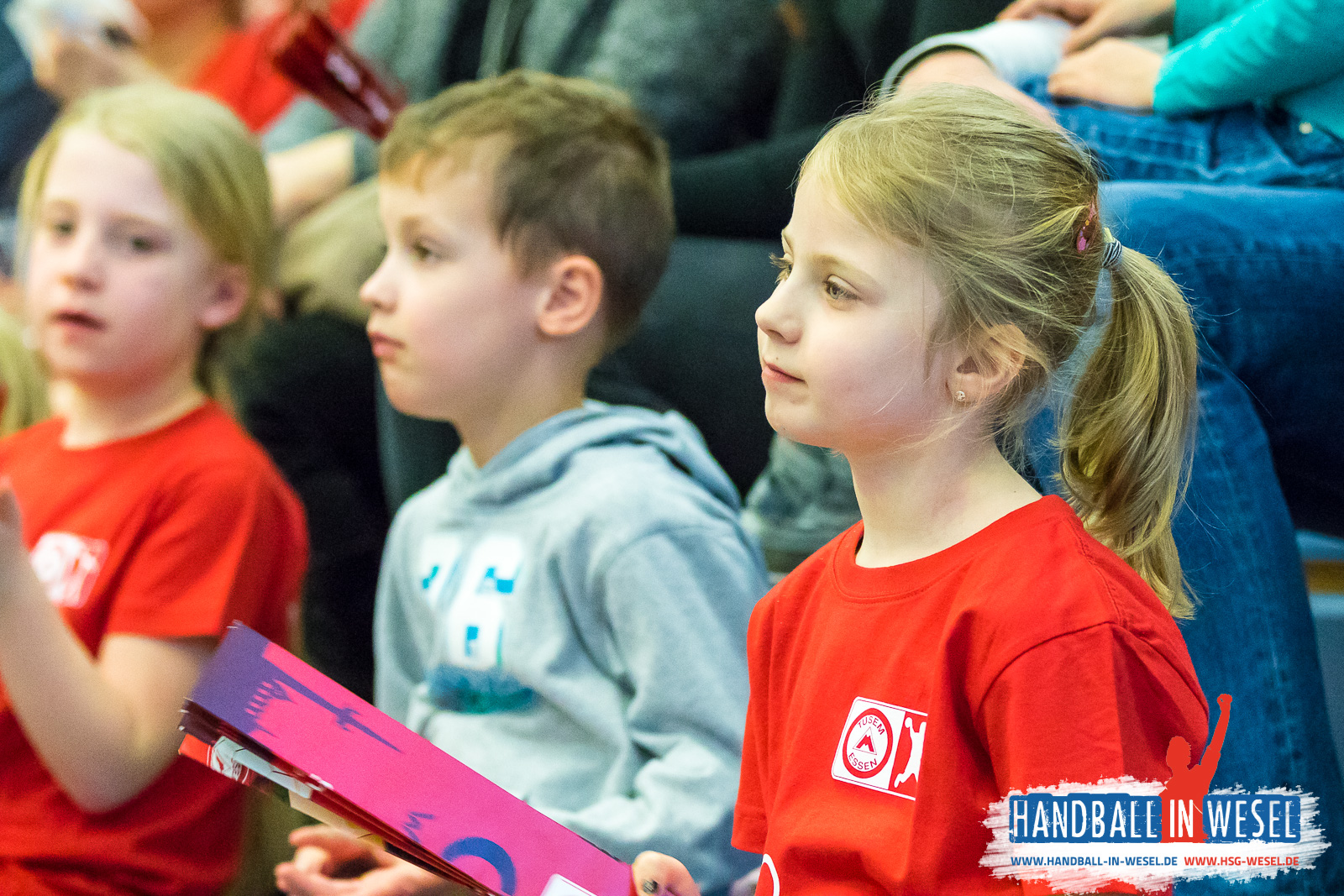 HSG Wesel E-Jugend / Einlaufkids TUSEM Essen 2017
